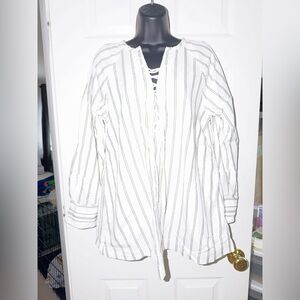 Free People We The Free Lisbon Striped Tunic